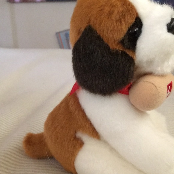 Saint Bernard Puppy Plushie! - Picture 2 of 2